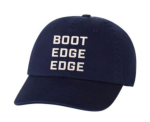 Pete Buttigieg boot edge edge hat