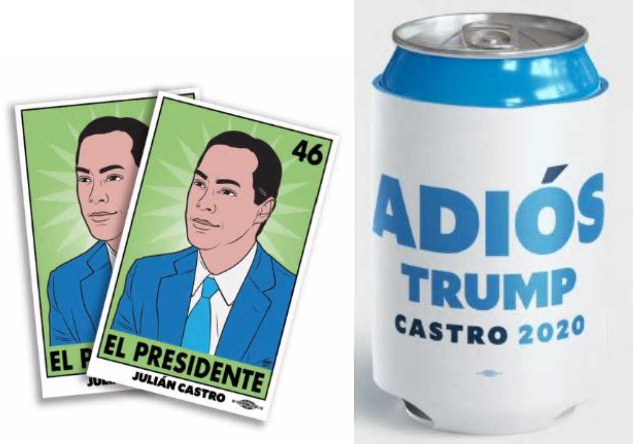 Julian Castro campaign merchandise