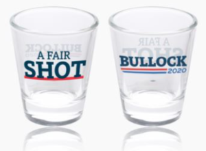 Steve Bullock a fair shot glass